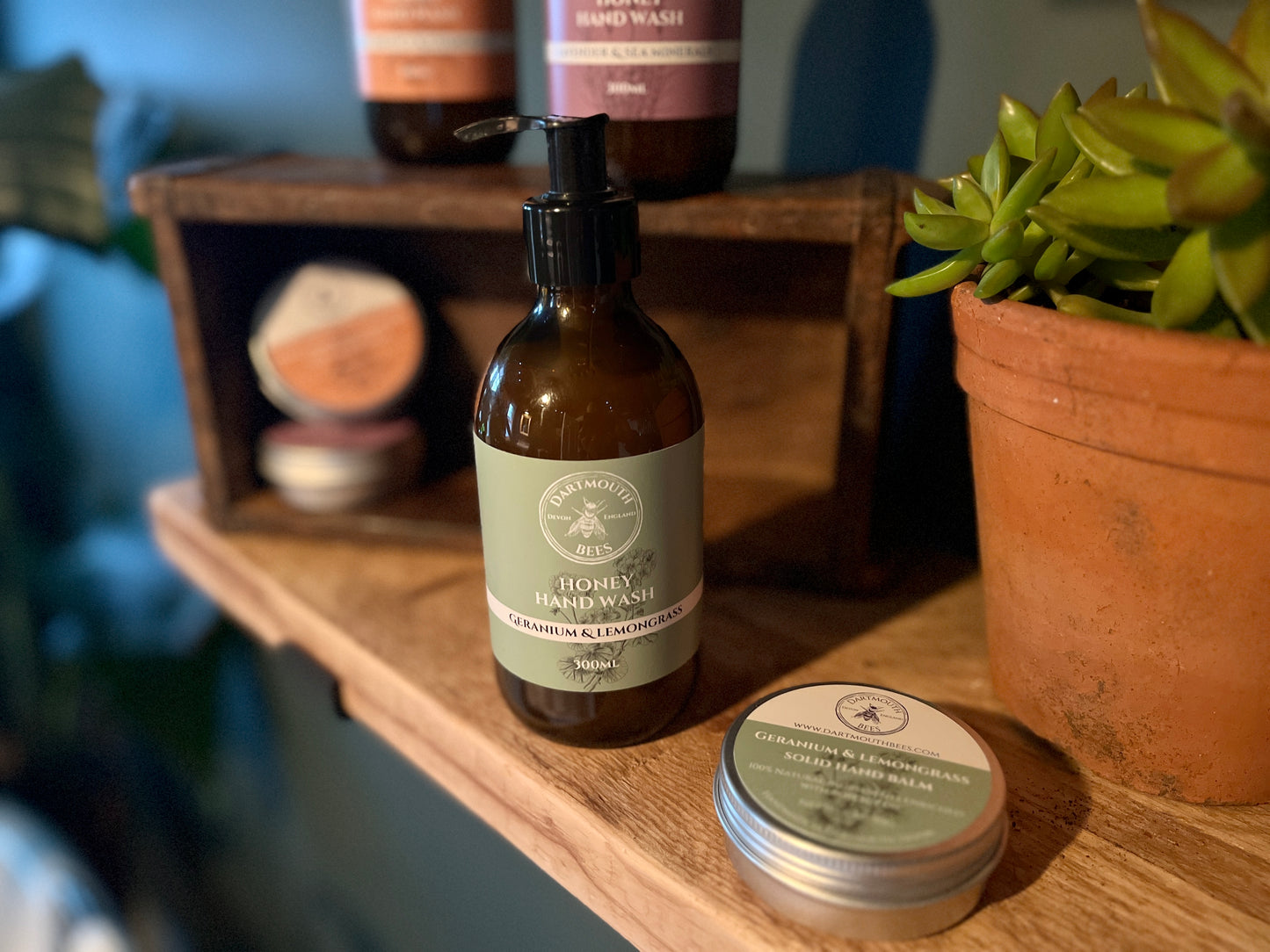 Honey Hand Wash - Geranium & Lemongrass 300ml