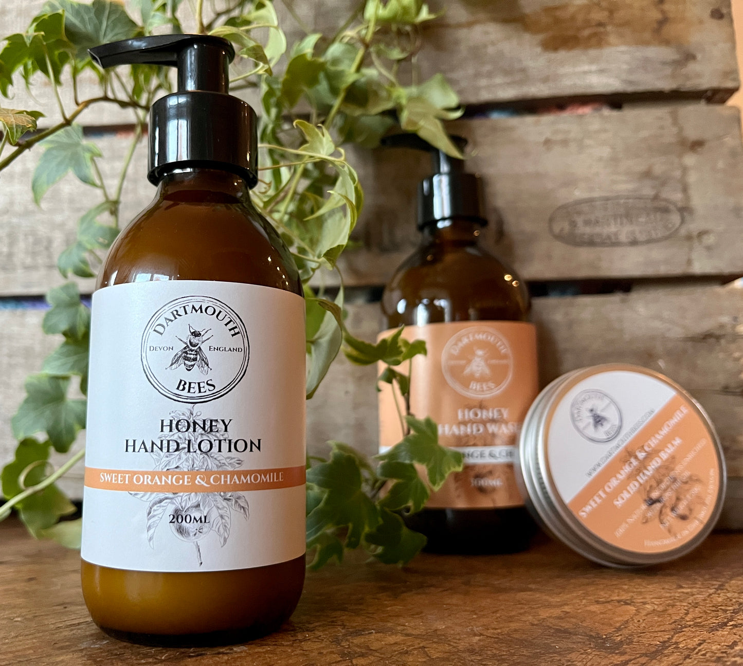 Honey Hand Lotion - Sweet Orange & Chamomile 200ml