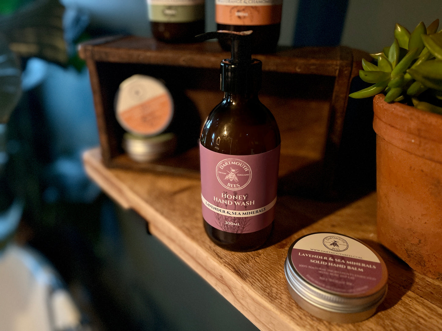 Honey Hand Wash - Lavender & Sea Minerals 300ml