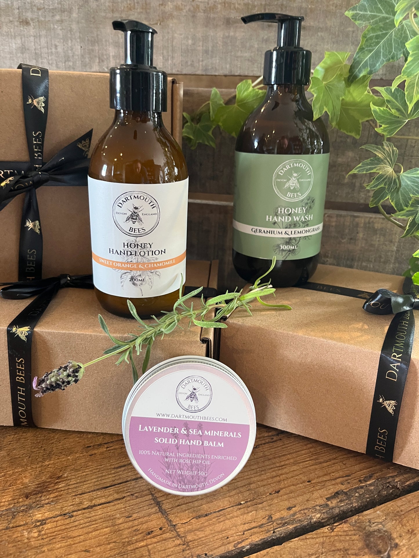 Honey Hand Wash, Lotion & Balm Hamper