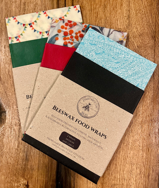 Twin bees wax wrap