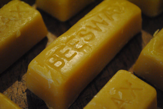 100% Pure Beeswax Block